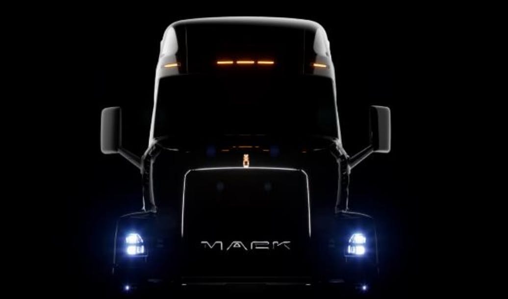 The Volvo team also teased a planned Mack long-haul truck to be launched in 2025.