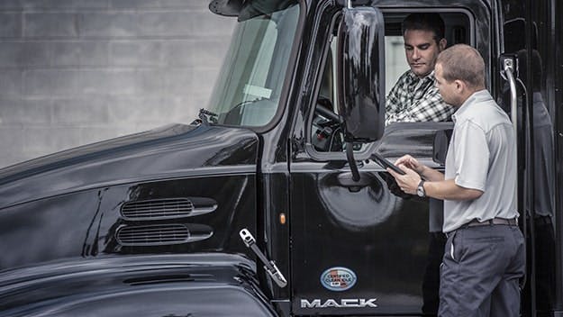 mack trucks offering adaptive maintenance through AI as a part of premium service contracts