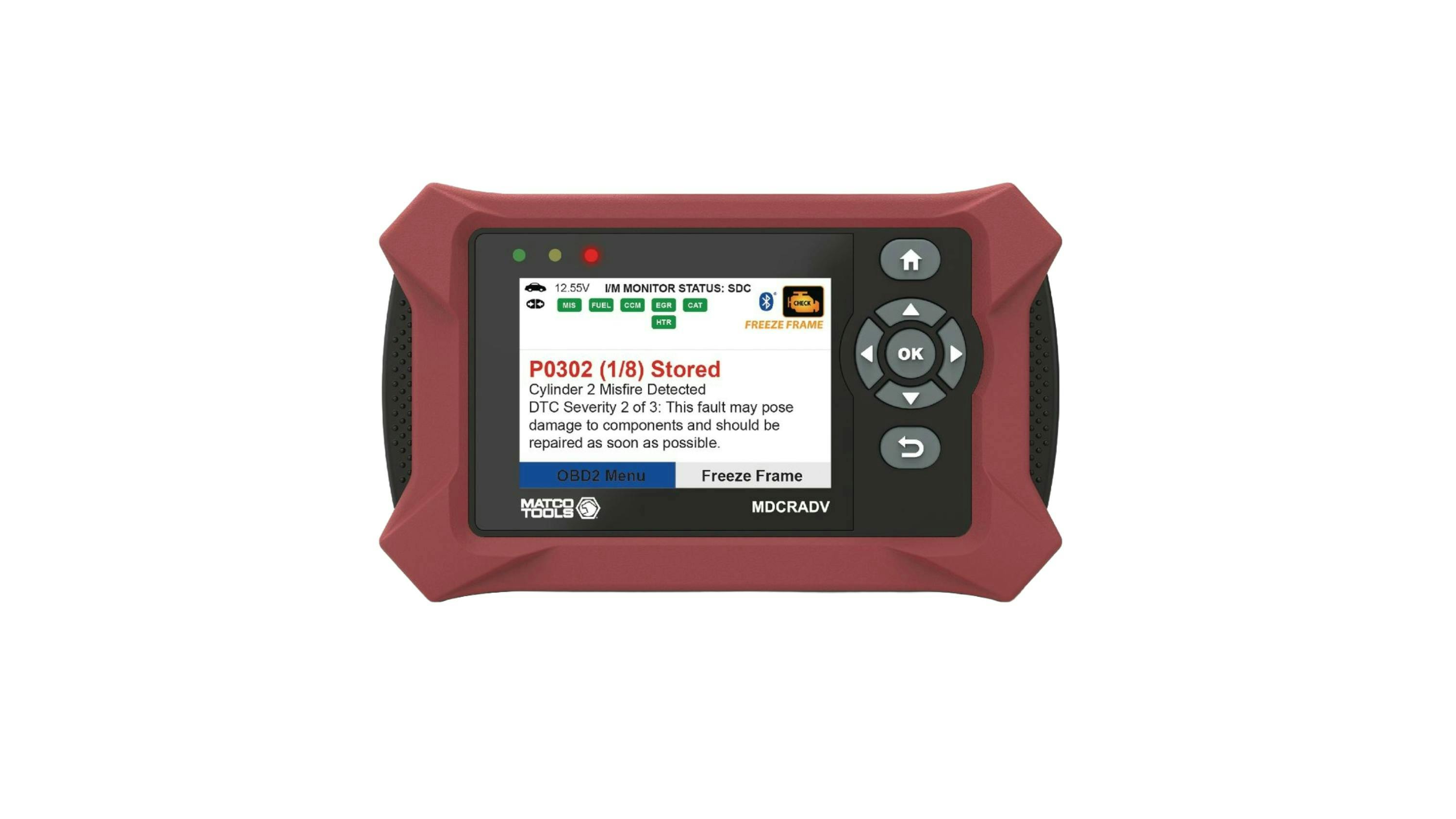 OBDII Code Reader, No. MDCRADV