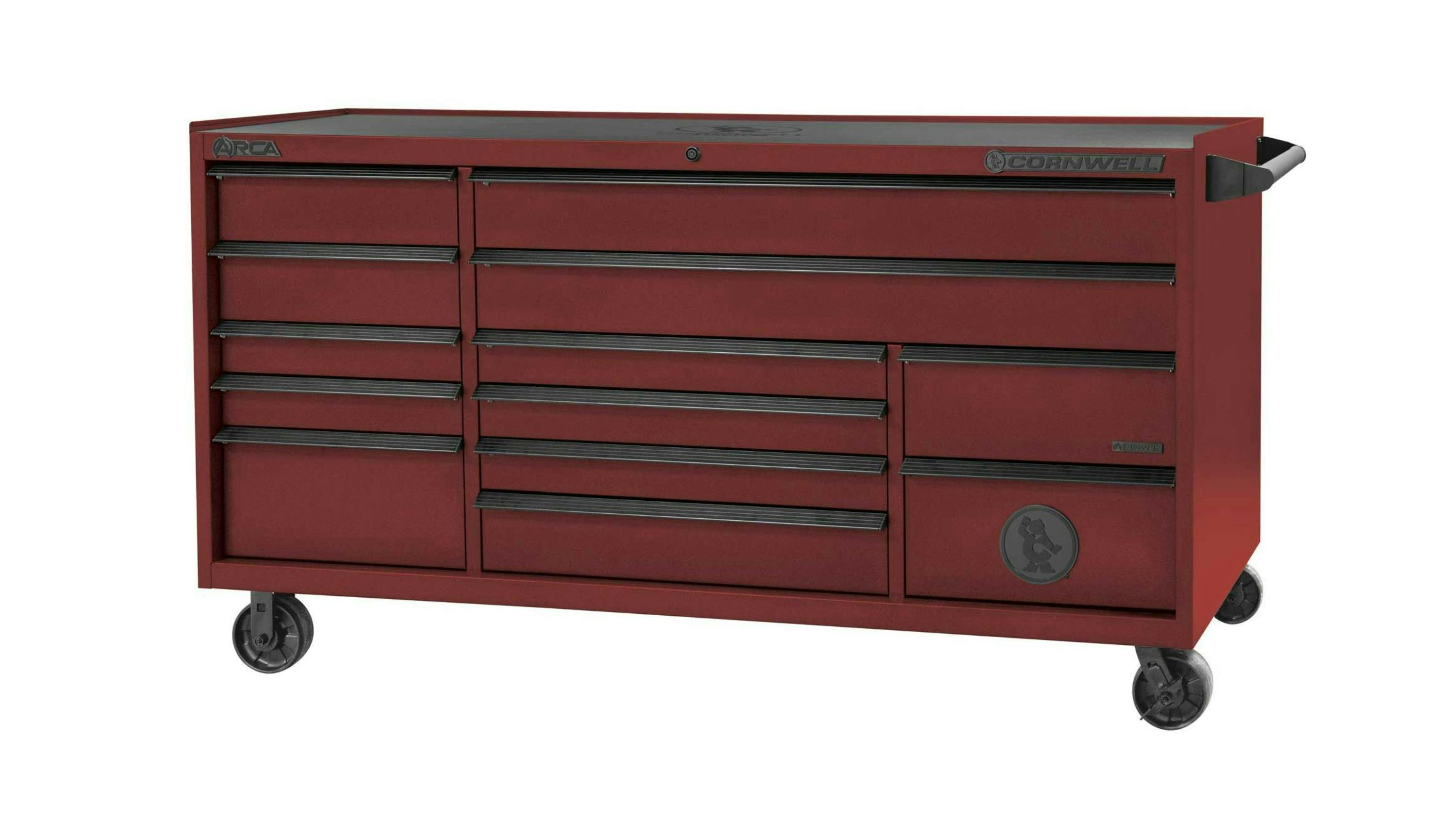 ARCA 79' 13-Drawer Triple Bank Roller Cabinet, No. CTSASR7913K