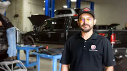 Jacob Lopez, service manager at Bullet Proof Diesel, won’t service trucks with tampered aftertreatment systems. He said his shop focuses on finding the root cause of the issue to provide a “lasting fix.” Jacob Lopez, service manager at Bullet Proof Diesel, won’t service trucks with tampered aftertreatment systems. He said his shop focuses on finding the root cause of the issue to provide a “lasting fix.”