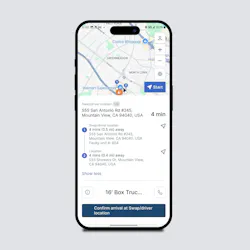 Example of Tow4Tech's operator view Example of Tow4Tech's operator view