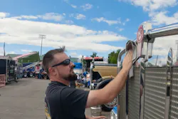 Cleaning sprays such as BullSnot’s AlumABull can provide a lustrous finish to chrome and aluminum, and also fight oxidation. Cleaning sprays such as BullSnot’s AlumABull can provide a lustrous finish to chrome and aluminum, and also fight oxidation.