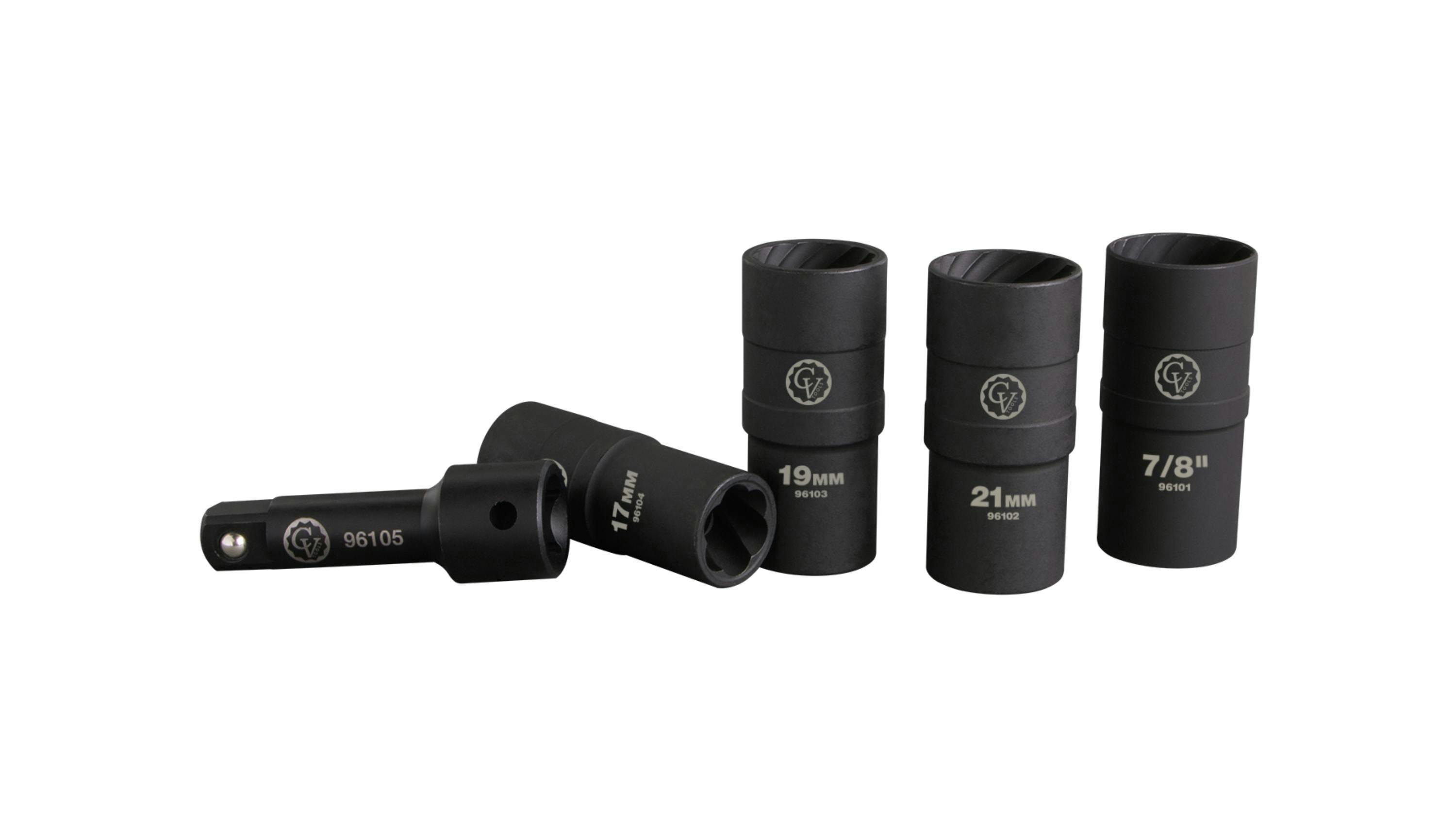 5-pc Lug & Lock Flip Socket Set, No. 96100