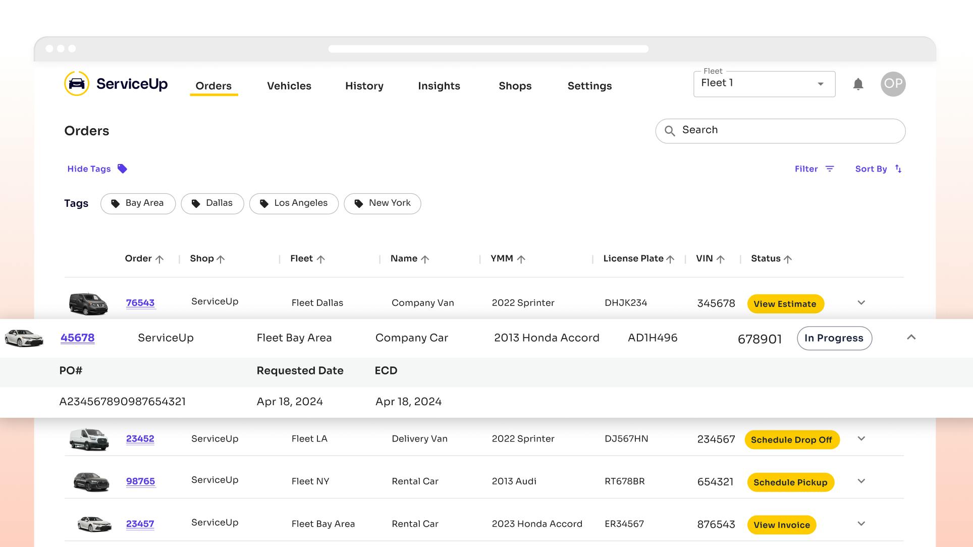 platformscreenorders