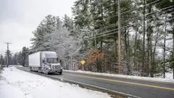 Dreamstime semitruck driving in winter Dreamstime semitruck driving in winter
