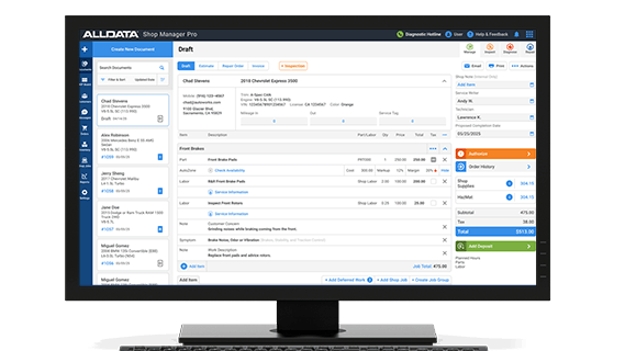 ALLDATA Shop Manager Pro