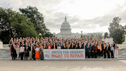 Shop owner Shari Pheasant and several other Auto Care Alliance members went to D.C. to advocate for R2R last September. Shop owner Shari Pheasant and several other Auto Care Alliance members went to D.C. to advocate for R2R last September.