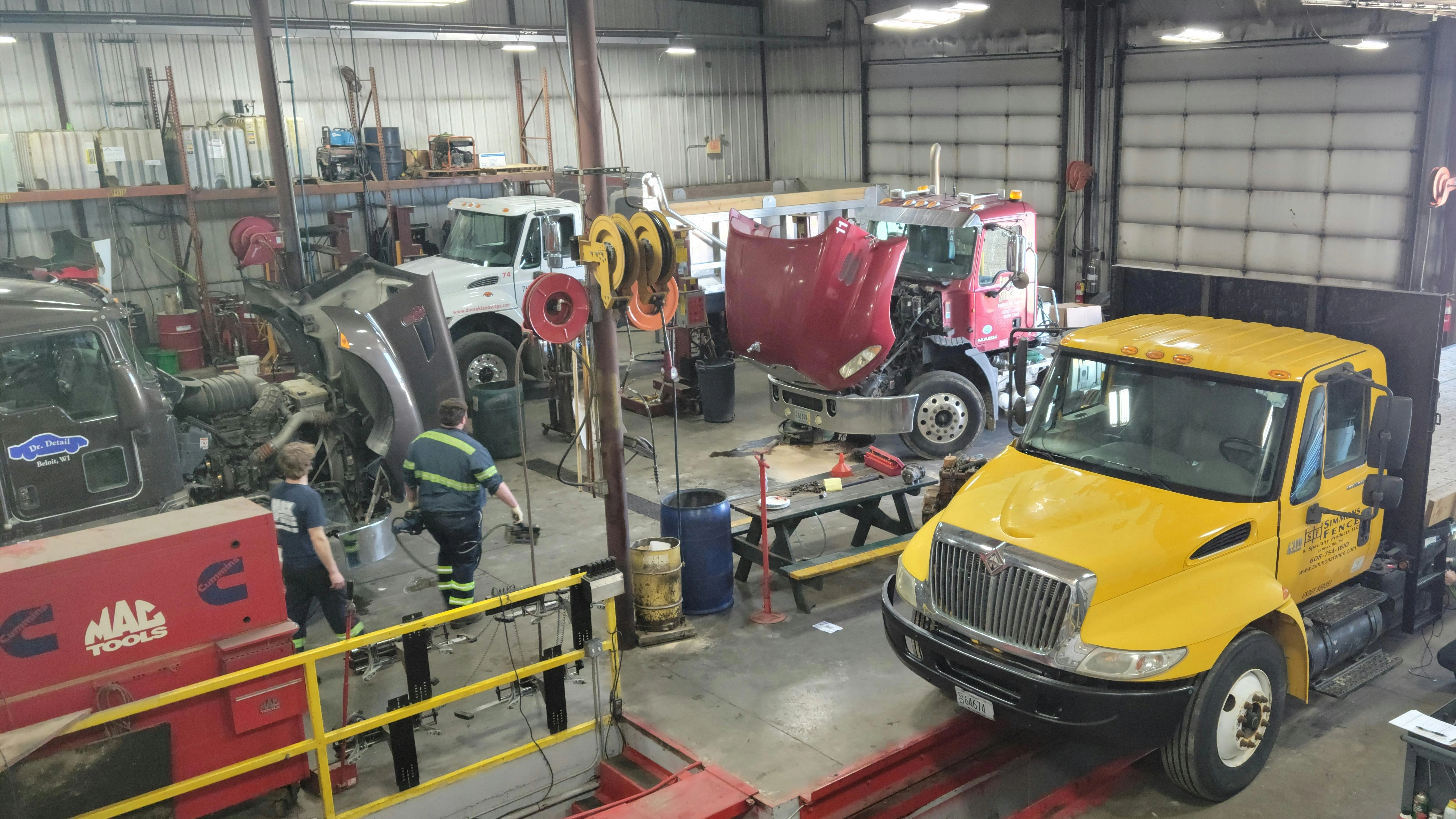 Block Diesel Repair currently operates six bays out of a 13,000-sq.-ft. shop.