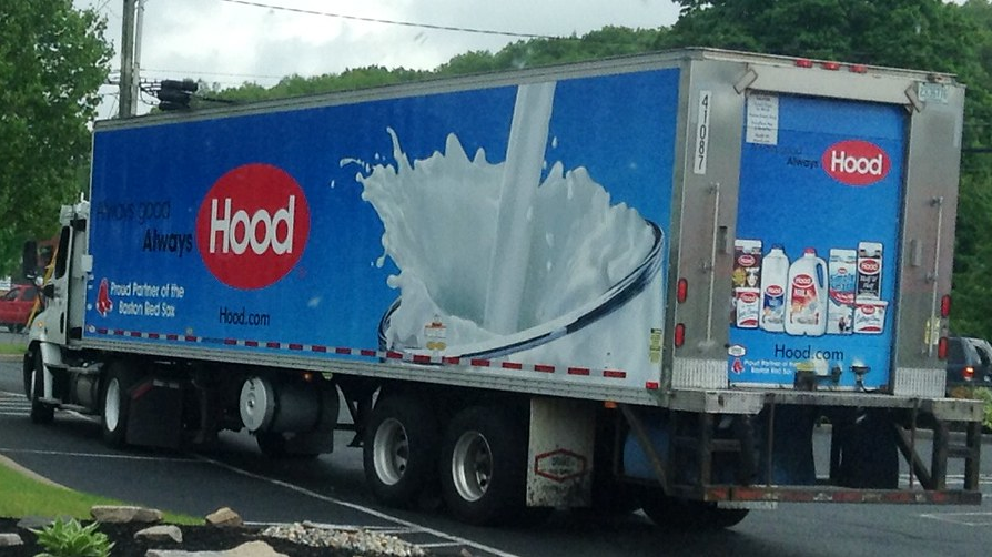 'Hood Milk Ice Cream Delivery Truck
