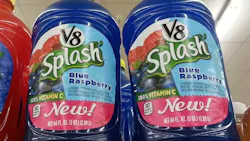 'V8 Splash Blue Raspberry' 'V8 Splash Blue Raspberry'