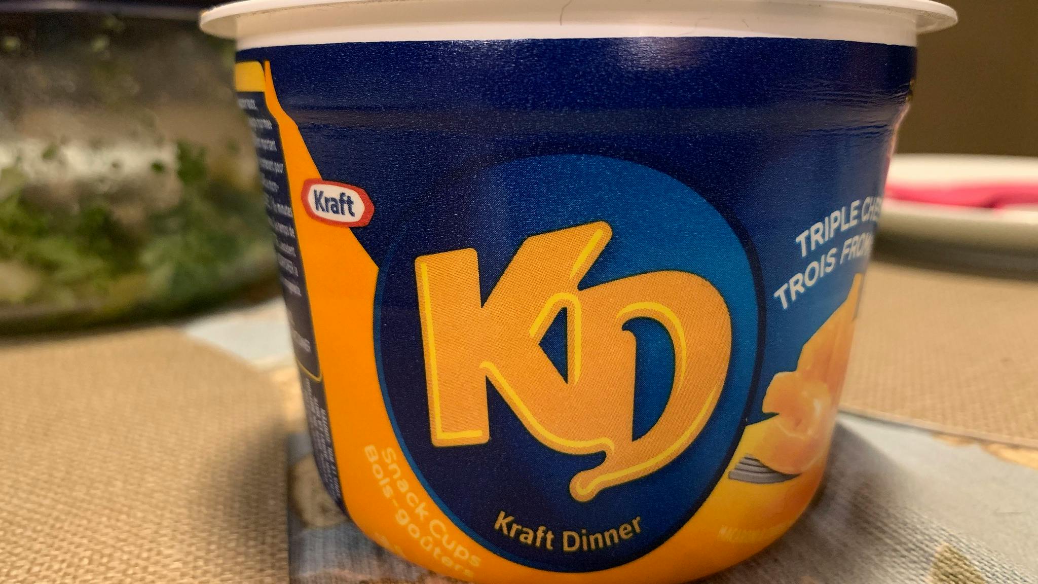 'Kraft Dinner (aka mac & cheese)'