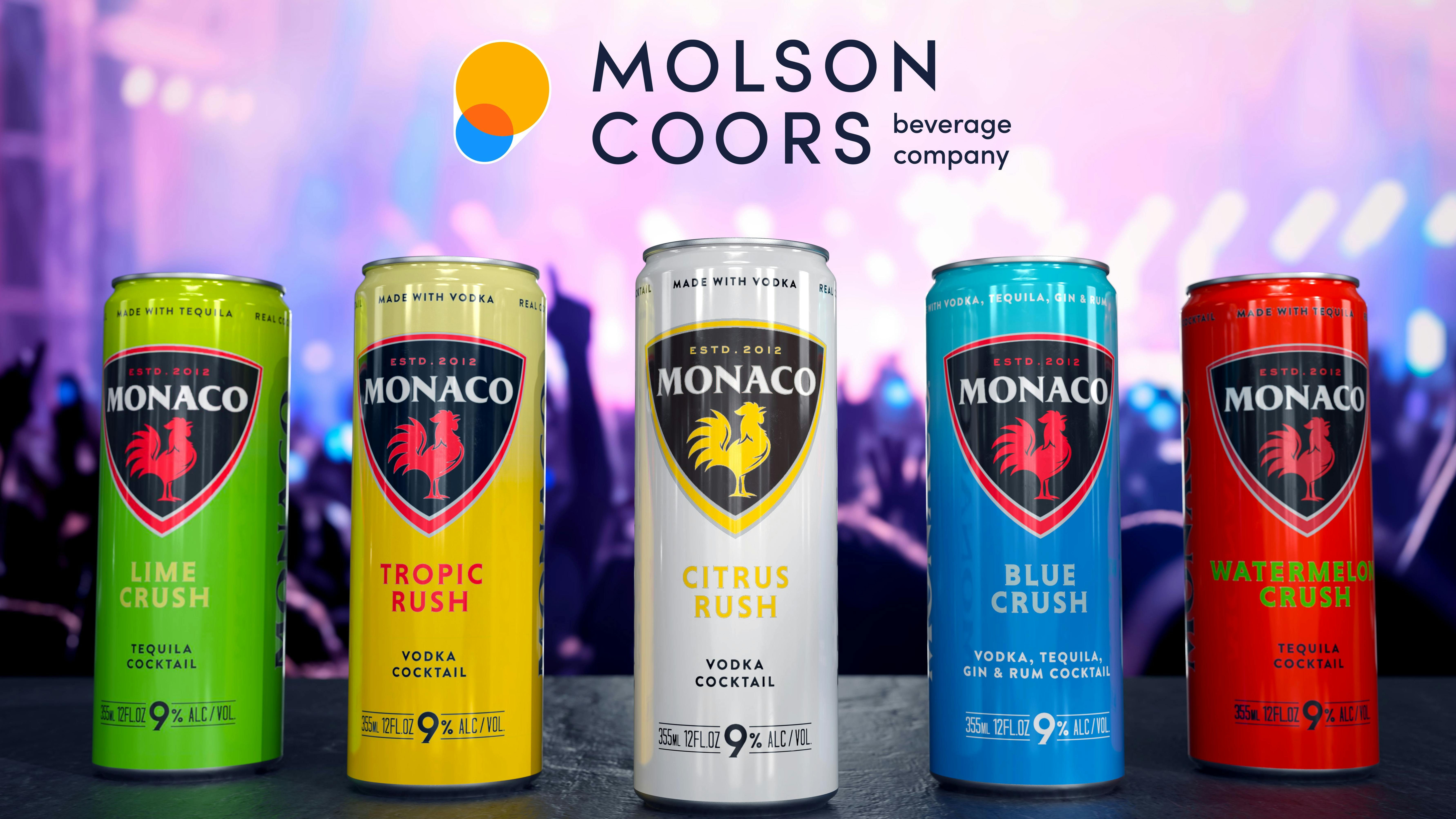 Molson Coors Acquires Monaco Cocktails Parent Company