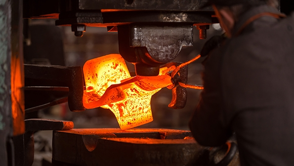 hot closed die forging
