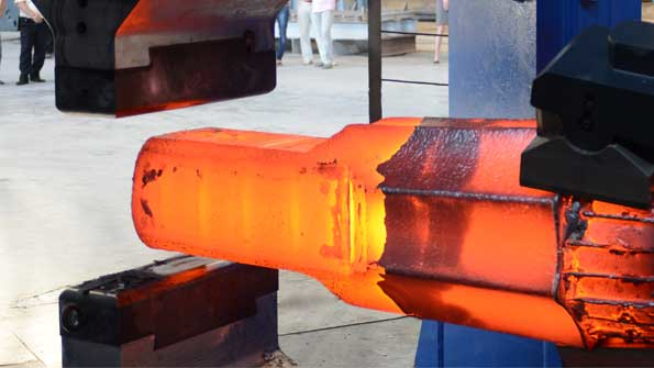 A new Danieli Breda opendie machine will anchor the nearly 100million rebuilding at Votinsk Zavod