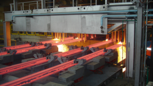 Danieli 4/5 billet strand billet caster - Gerdau Monroe MI