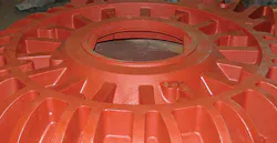 Ellwood Engineered Castings Hubbard OH produces gray and ductile iron castings weighing up to 100 tons Ellwood Engineered Castings Hubbard OH produces gray and ductile iron castings weighing up to 100 tons