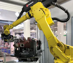 Fastems robotic finishing cell Fastems robotic finishing cell