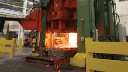 3500 ton blanking press installed for McInnes Rolled Rings 3500 ton blanking press installed for McInnes Rolled Rings