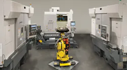 The all Okuma cell is a customizable concept that addresses the highthroughput considerations of aluminum wheel manufacturing with precision machining and reliable automation The all Okuma cell is a customizable concept that addresses the highthroughput considerations of aluminum wheel manufacturing with precision machining and reliable automation