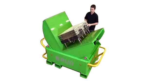 RUD Chain Inc now offers one of its latest innovations to the North American market the Tecdos ToolMover is a manipulation device for safe turning and tilting of heavy and awkward dies molds and tools or other large apparatuses
