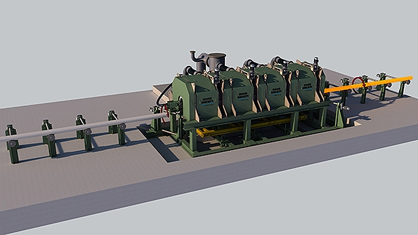 The Advanced Quench and Temper Facility has been an 18month project based on a design jointly developed by TimkenSteel and SMS Meer and set to be commissioned in 2Q 2016