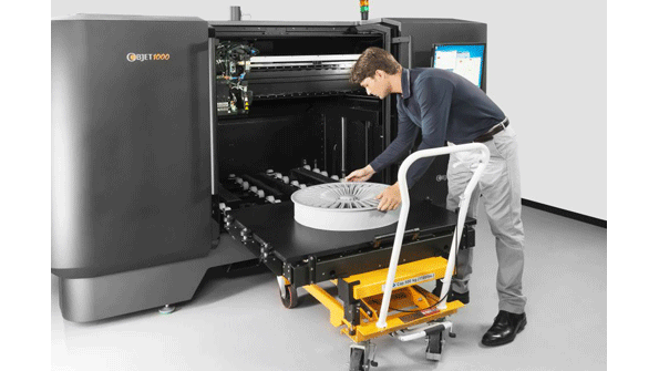 The Objet1000 is suitable for a wide range of uses and applications to meet Form Fit Functional verification needs It requires only small operating teams and can be operated unattended