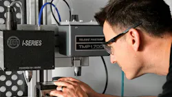 The IMark ISeries system performs dot peen or scribe marking and is designed to be integrated into automation systems The IMark ISeries system performs dot peen or scribe marking and is designed to be integrated into automation systems