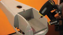 Lighting Science Group uses a portable scanning device to capture 3D geometry to inspect aluminum diecastings Lighting Science Group uses a portable scanning device to capture 3D geometry to inspect aluminum diecastings