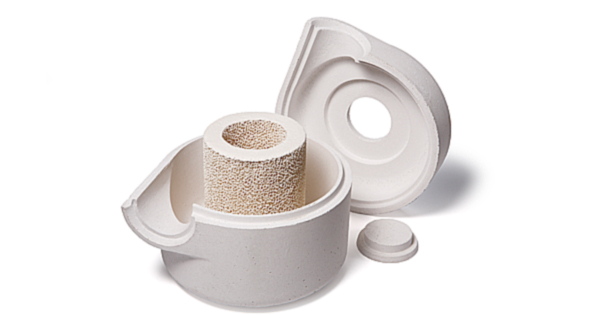 UDICELLtrade tubular foam ceramic filters are recommended for both iron and steel casting