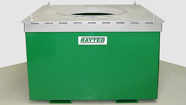 Rayteqrsquos new Model DC950 electricresistance aluminum alloy melting furnace has a melting rate of 1000 lbshour and a capacity of more than two tons