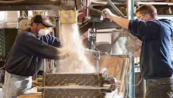 Sandmolding foundries are among the workplaces most prone to airborne crystalline silica Other highrisk industries include construction glassmaking sand blasting construction and those that handle hydraulic fracturing sands Sandmolding foundries are among the workplaces most prone to airborne crystalline silica Other highrisk industries include construction glassmaking sand blasting construction and those that handle hydraulic fracturing sands