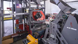 This 28cuft drum blast machine replaced two standard ldquotumblastrdquo systems that had grown too unreliable too demanding of maintenance and too prone to damaging parts This 28cuft drum blast machine replaced two standard ldquotumblastrdquo systems that had grown too unreliable too demanding of maintenance and too prone to damaging parts