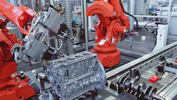 Inspecting piston rings for size form and placement in the engine is automated for highvolume production thanks to highaccuracy CCD laser displacement sensors Inspecting piston rings for size form and placement in the engine is automated for highvolume production thanks to highaccuracy CCD laser displacement sensors