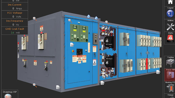 The iSensetrade Melt Shop Data Visualization System provides performance data in real time