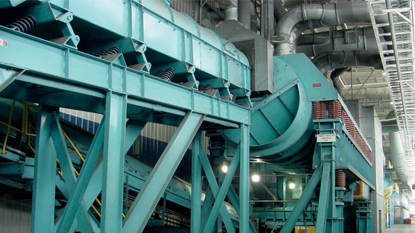 The GK VibraDrum is an enclosed and continuous process Castings are gently tumbled and accelerated cooling occurs by way of equalizing the sandcasting temperatures and evaporation of moisture