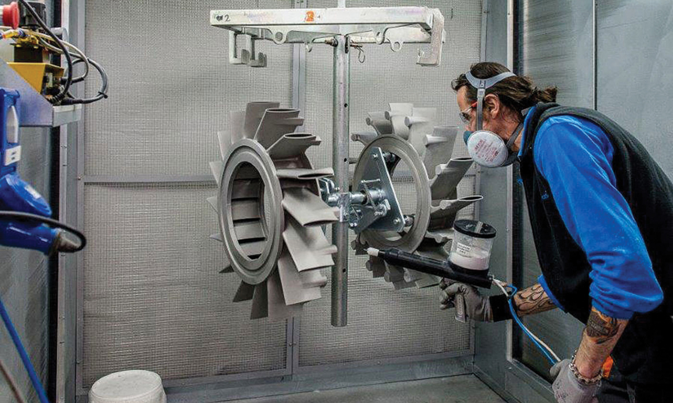 Precicast finishing operation, Romania