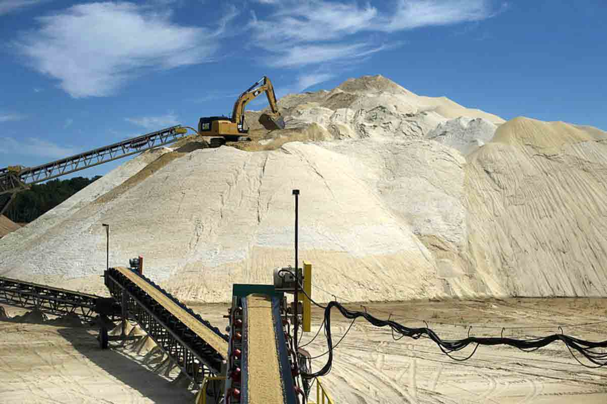 Sibelco industrial silica