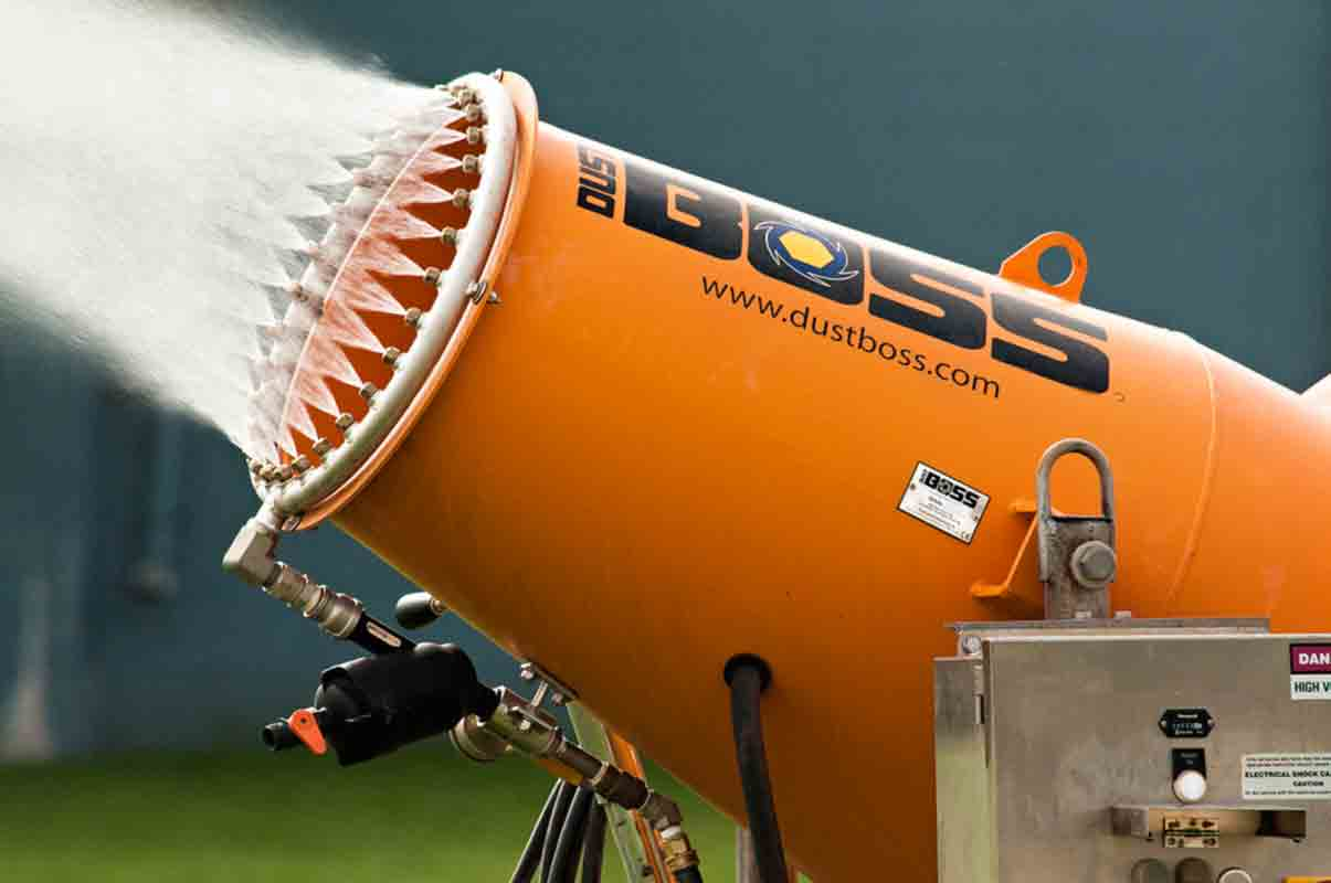 Atomized Mist Technology For Dust Suppression | Foundry Management ...