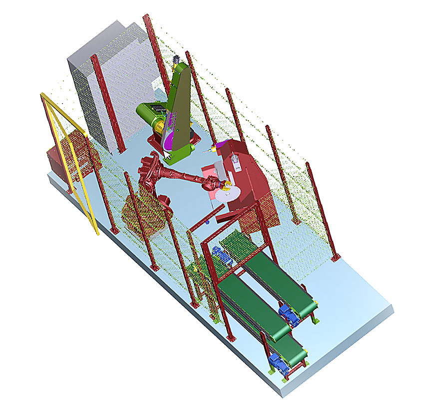 MAUS NA standard aluminum grinding cell