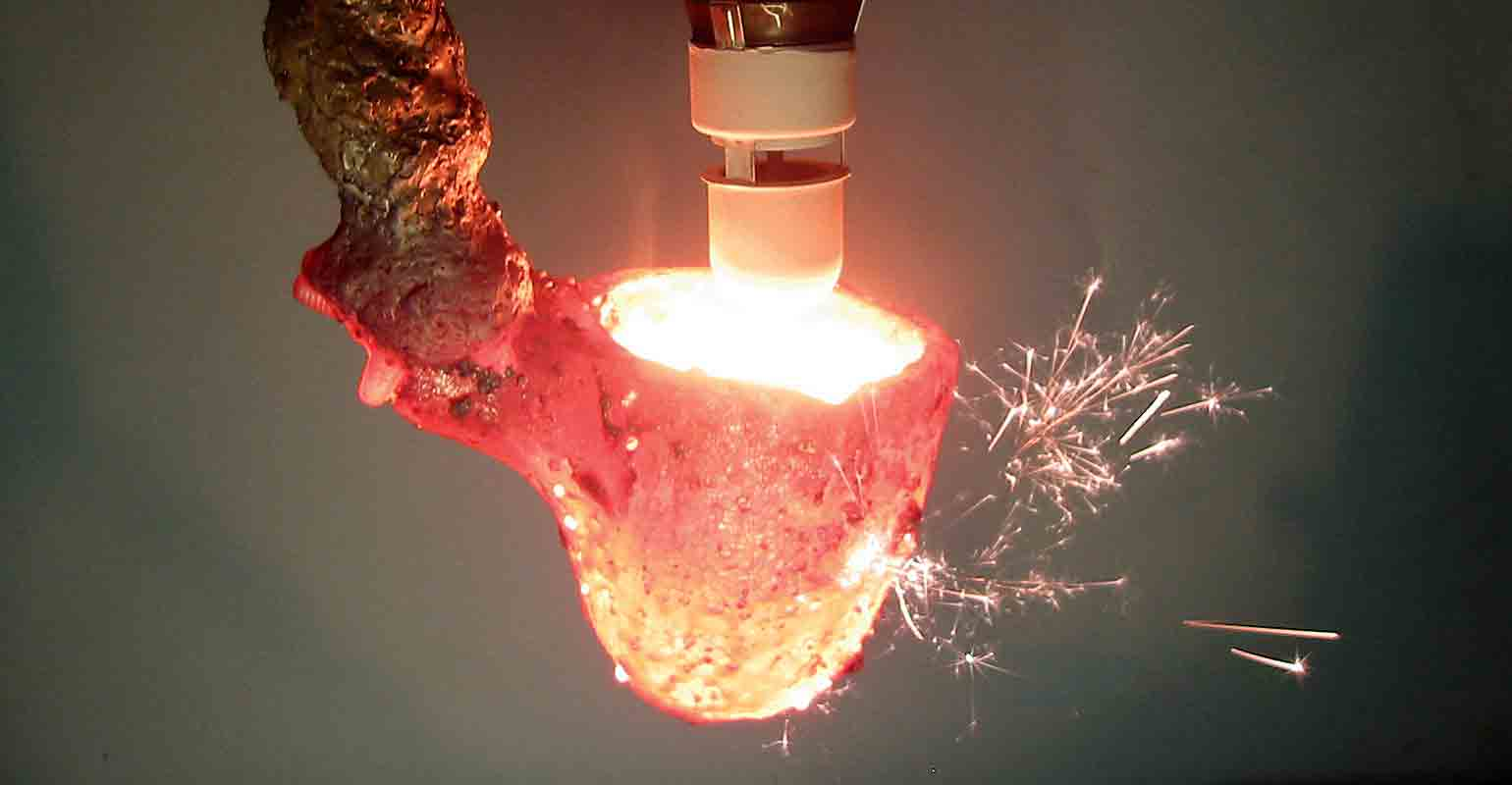 Sintercast sampling cup