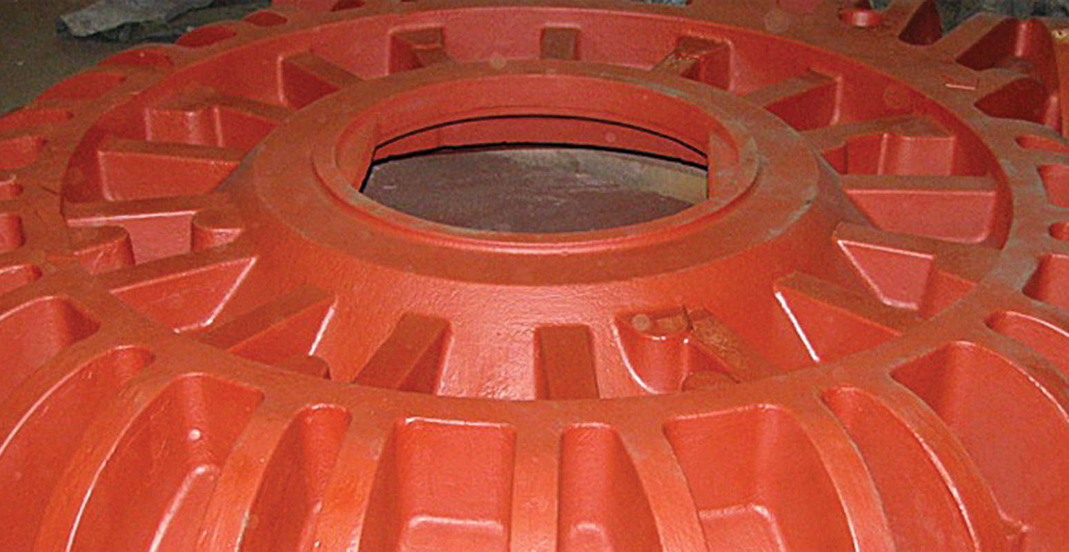 Ellwood Engineered Castings Hubbard OH produces gray and ductile iron castings weighing up to 100 tons