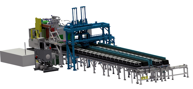 Announced in 2019, the FBO-IIIS molding machine, mold handling system and Sinto IIoT Analytics package were installed in February.