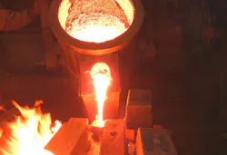 The chemical process that leads to surface defects, inclusions, pinholes, slag, dross, and misruns is continuous and ongoing. The only way to stop it is to cut off the supply of free oxygen atoms. The chemical process that leads to surface defects, inclusions, pinholes, slag, dross, and misruns is continuous and ongoing. The only way to stop it is to cut off the supply of free oxygen atoms.