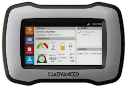 Advanced is a telematics system to help fleet owners manage access to equipment via RFID or PIN. Only trained operators can log in to the equipment. Advanced is a telematics system to help fleet owners manage access to equipment via RFID or PIN. Only trained operators can log in to the equipment.