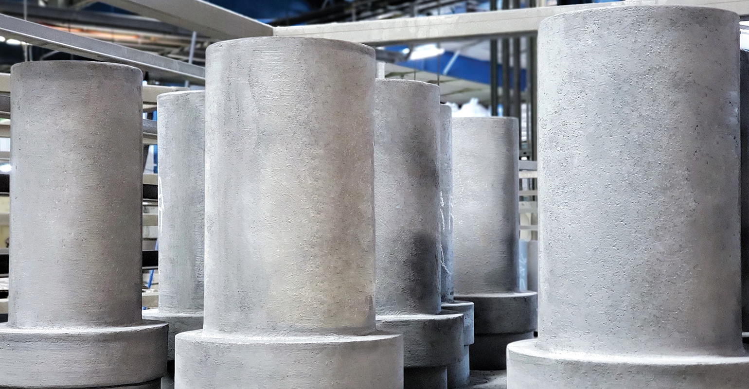 Onex Inc. Black Diamond NBSiC ceramic shapes.