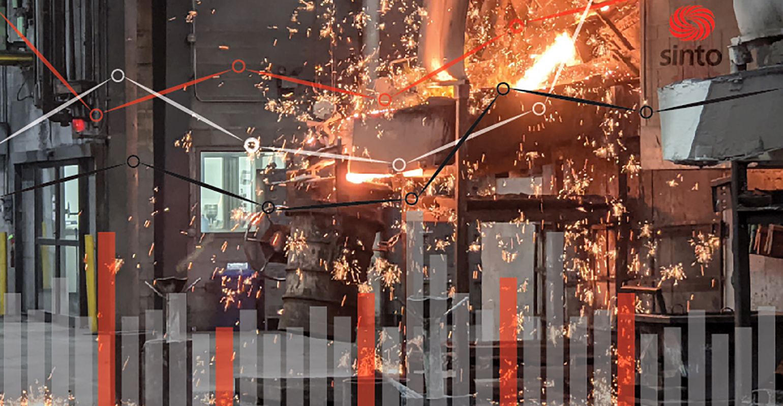 Sinto Smart Foundry is a scalable solution that grows with a metalcasting operation, with products and services that help achieve improvements in Maintenance, Quality, Production and Planning.