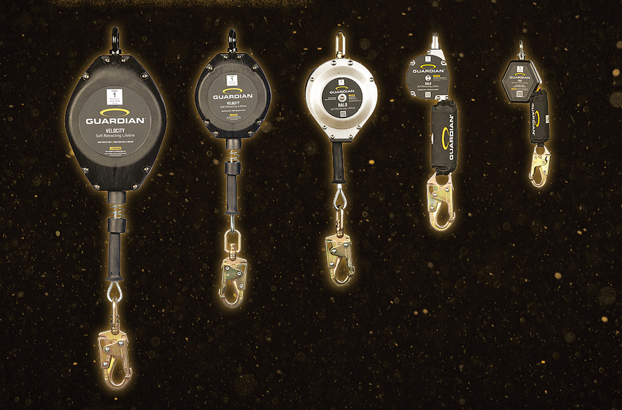 Guardian is showcasing the new range in advance of the August 2023 effective date for the ANSI Z359.14-2021 SRL standard.