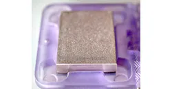 Guyson Corp. surface roughness gauge, based on a third party-certified “Master Specimen” of non-periodic Ra standard. Guyson Corp. surface roughness gauge, based on a third party-certified “Master Specimen” of non-periodic Ra standard.