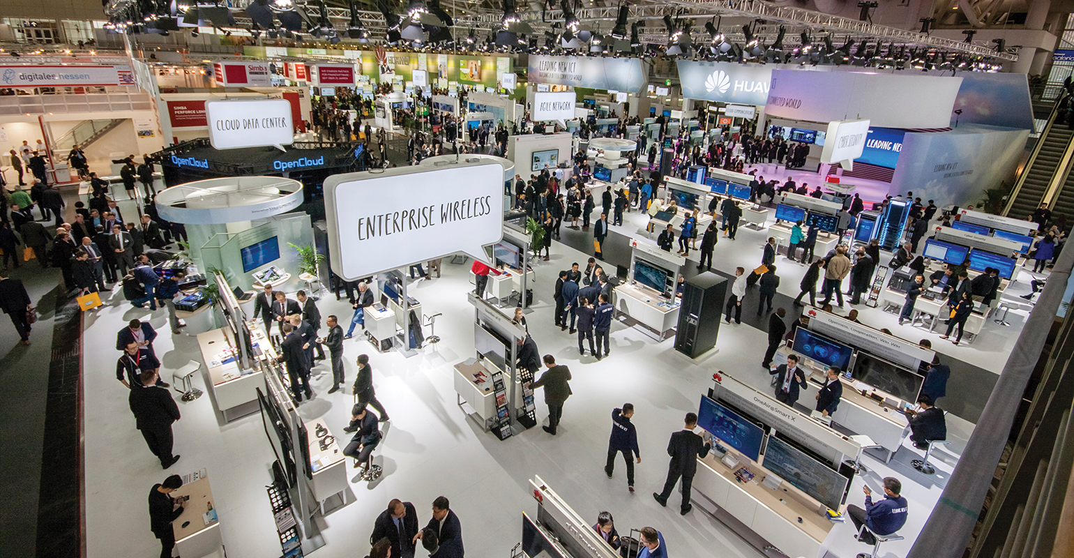 CeBIT information technology trade show in Hannover, Germany on March 15, 2016.